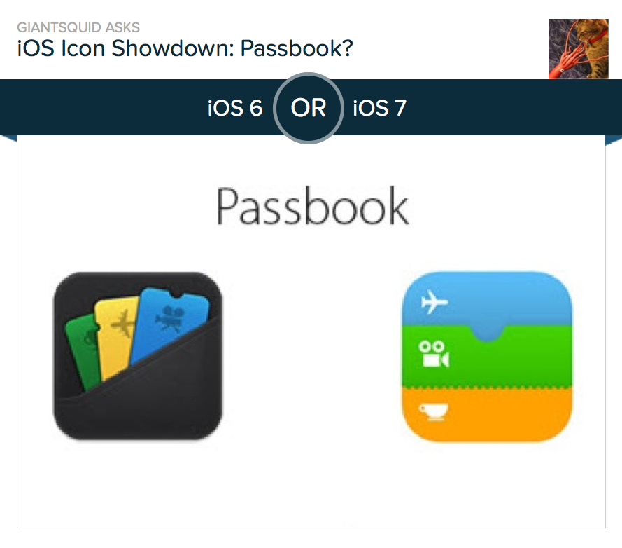 Poll Finds That Most Users Prefer the New iOS 7 Icons