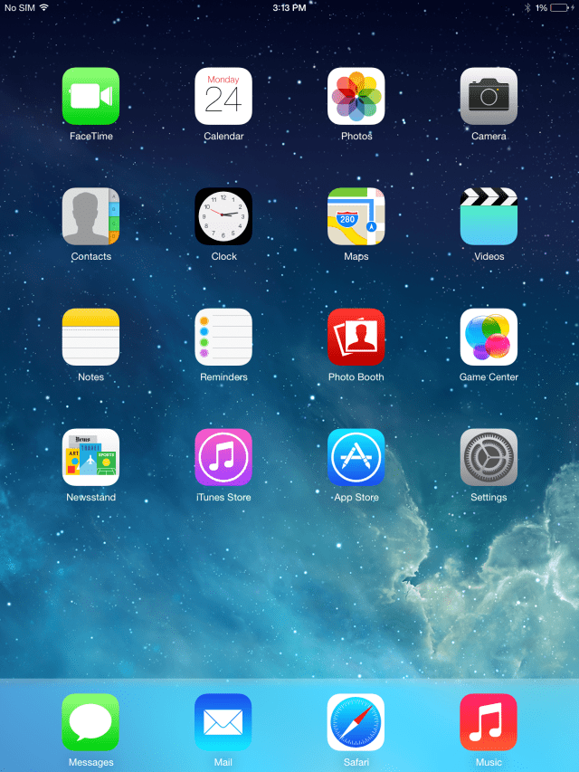 This is What iOS 7 Looks Like on the iPad [Images]