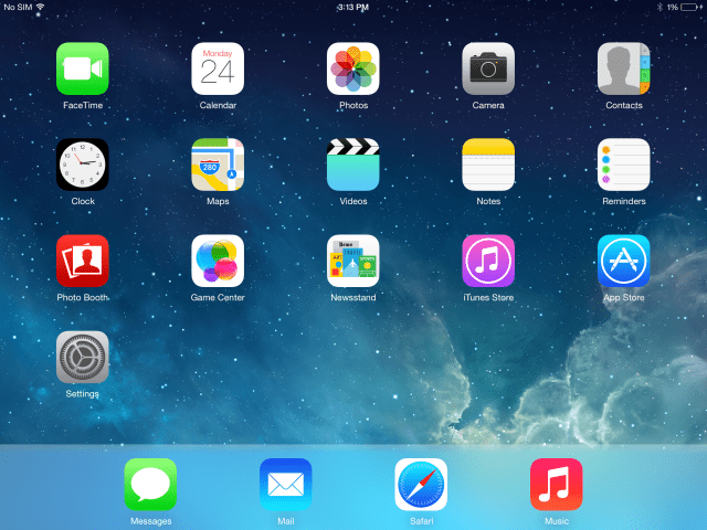 This is What iOS 7 Looks Like on the iPad [Images]