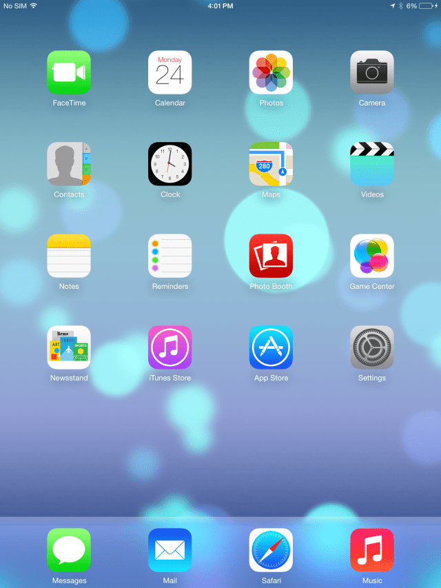 This is What iOS 7 Looks Like on the iPad [Images]