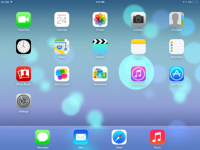 This is What iOS 7 Looks Like on the iPad [Images]