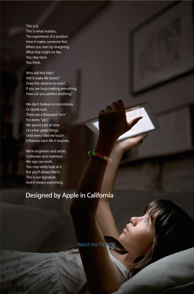 Apple Takes Out Full Two-Page Ad in the Toronto Star [Photo]