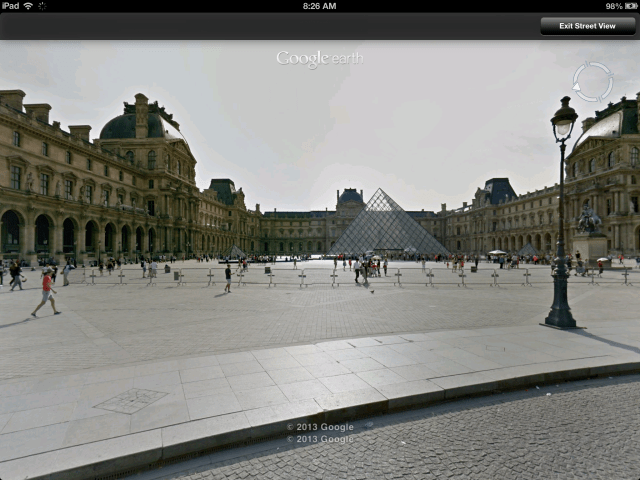Google Earth App is Updated With Street View, Improved Directions/Search