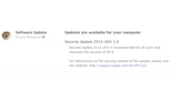 Apple Releases Security Update 2013-003 for Mac OS X