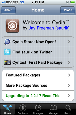 Cydia Store enfin ouvert !