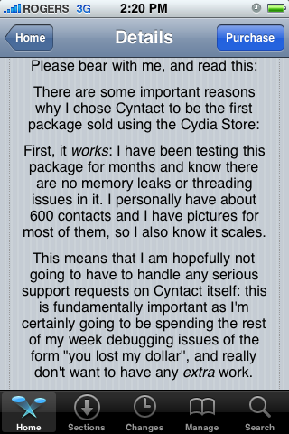 Cydia Store for Jailbroken iPhone Apps Now Open