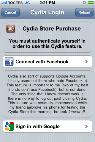 La Tienda Cydia para iPhones Liberados ya Esta Abierta