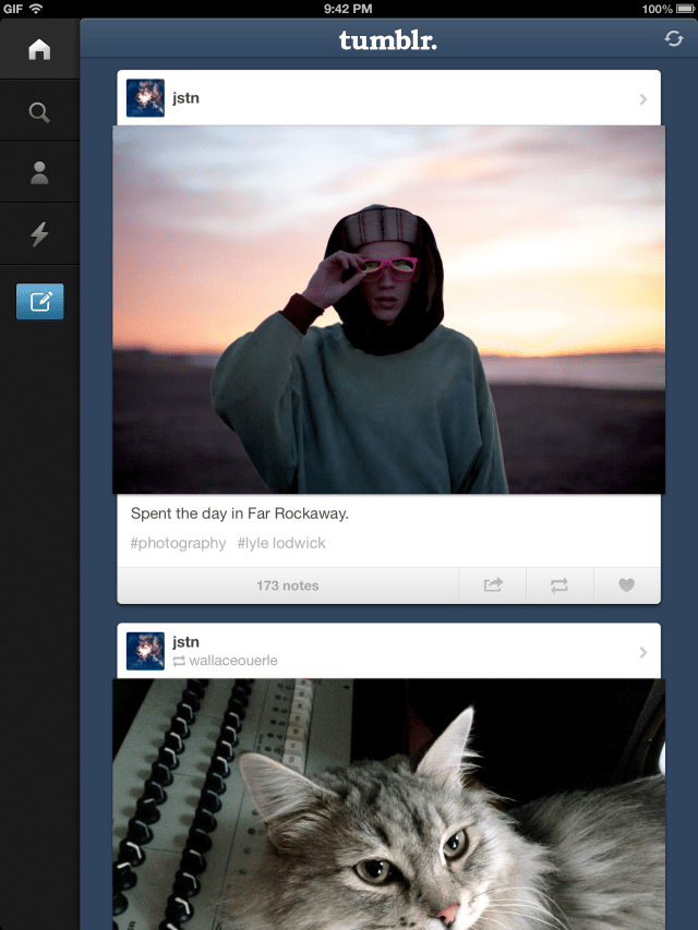 Tumblr App Now Lets You Search Tags and Blogs