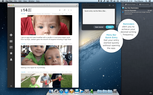 Day One for Mac is Updated With Printing, PDF Export, Much More