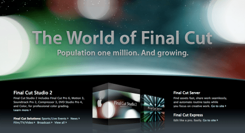 New Version of Final Cut Studio on March 24th?