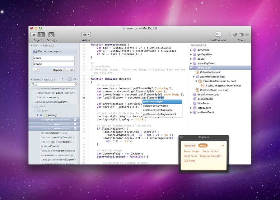 Espresso — The Web Editor for Mac