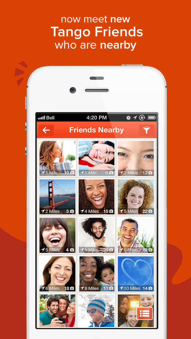 Tango App Update Lets You Share Photos During a Call, Create Profiles, Find Others Nearby