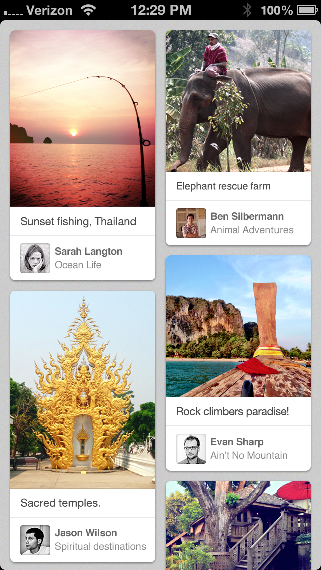 Pinterest App Updated to Send Pins From iPad