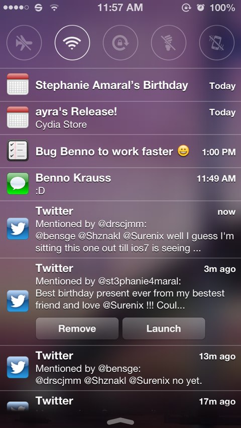 Ayra Lets You Manage Notifications and Toggles From Your Lockscreen 