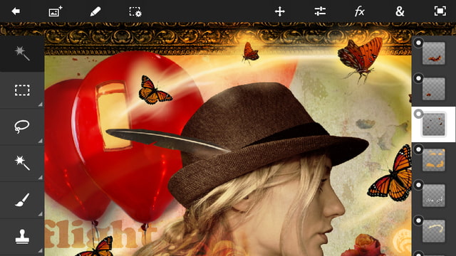Adobe Photoshop Touch на андроид
