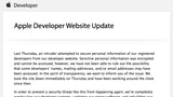 Apple Developer Center Hacked, Some Developer Info May Have Been Accessed