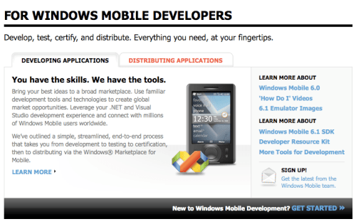 Details About Windows Marketplace for Mobile