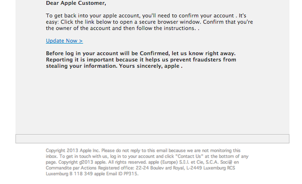 New Phishing Scam Exploits Apple Dev Center Outage