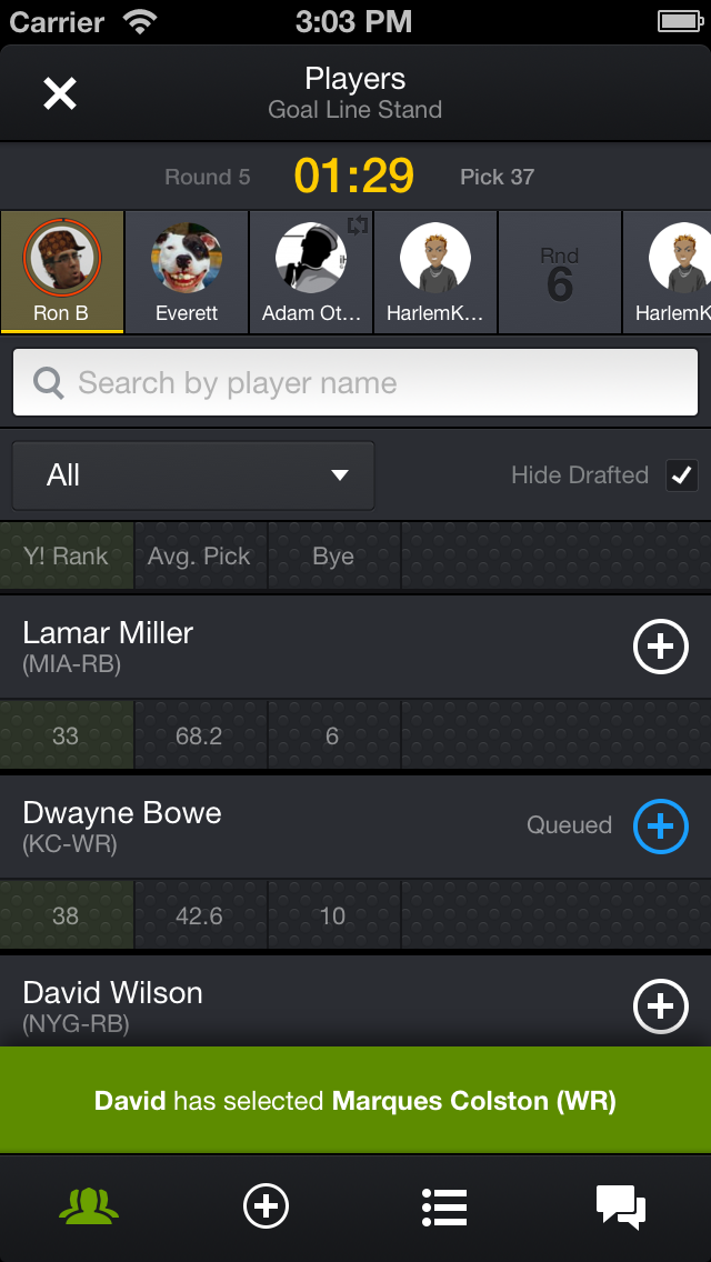 Yahoo Updates Fantasy Football iOS App With Mobile Drafting - MacRumors