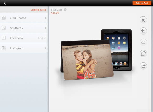 Shutterfly 2.0 Released for iPad