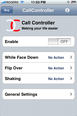 Call Controller Answers iPhone Calls By Shake or Flip