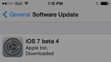iOS 7 Beta 4 Software Update is Safe for Non-Developers