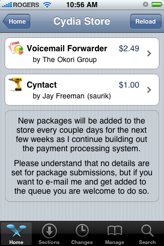 Cydia Store Gets Its Second iPhone App