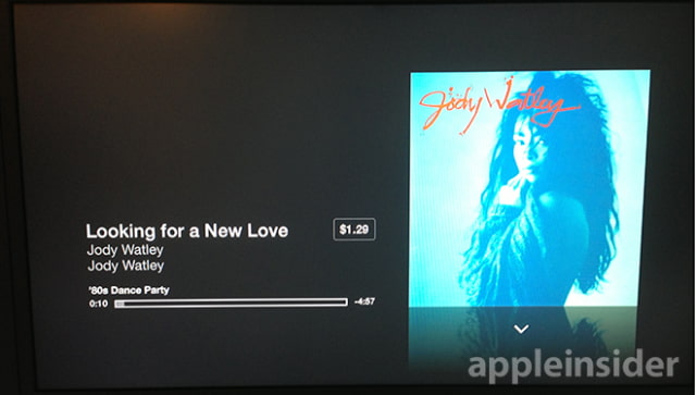 New Apple TV Beta Lets You Purchase Music From iTunes