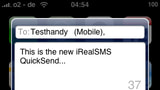 iRealQuickSMS Enables Quick Reply for Stock SMS