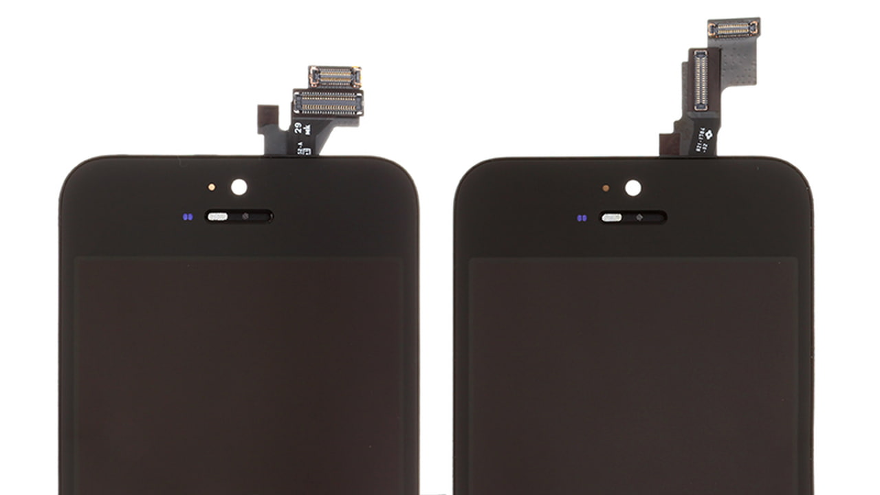 Leaked Photos Compare iPhone 5 and iPhone 5S Digitizer and LCD Screen ...