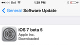 iOS 7 Beta 5 Software Update is Safe for Non-Developers
