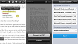 Adobe Reader App Updated With CreatePDF and ExportPDF Services