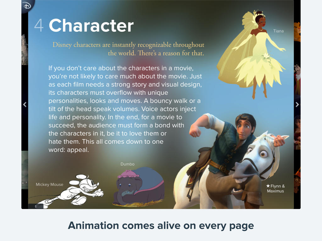 Disney Animated for iPad Offers a Complete History of All 53 Disney Movies