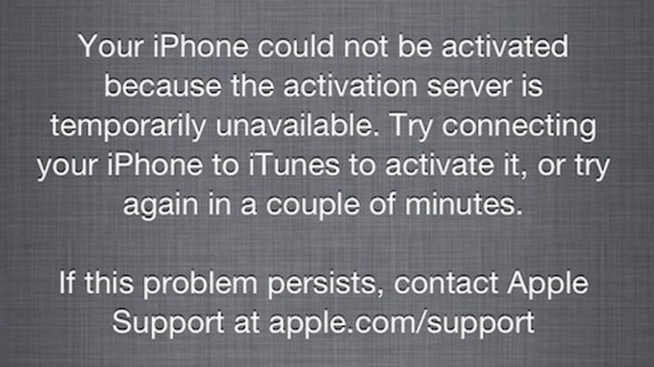 apple server issues