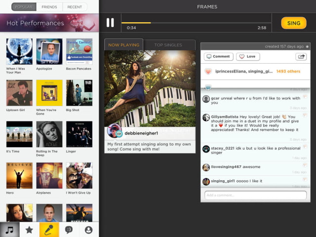 Smule Updates Sing! Karaoke App With Vocal Guide, Songbook Enhancements