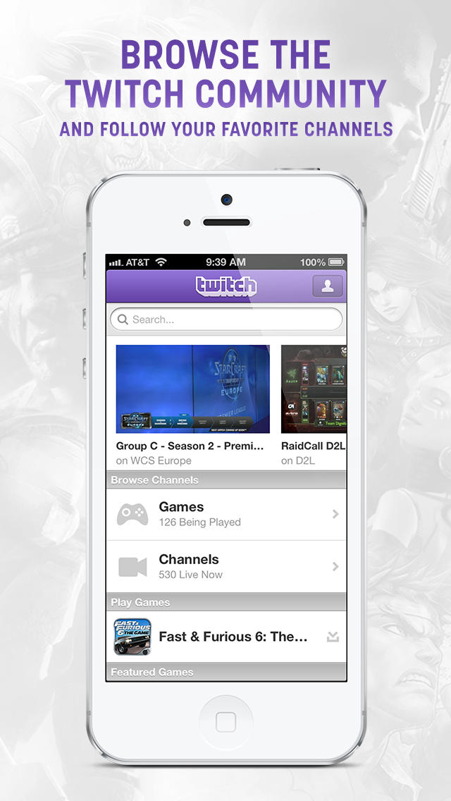 TwitchTV App Update Brings More Than 750 Viewable Channels, Improved Chat