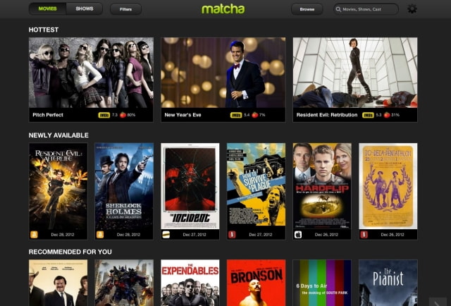 Apple Acquires Video Discovery Startup Matcha