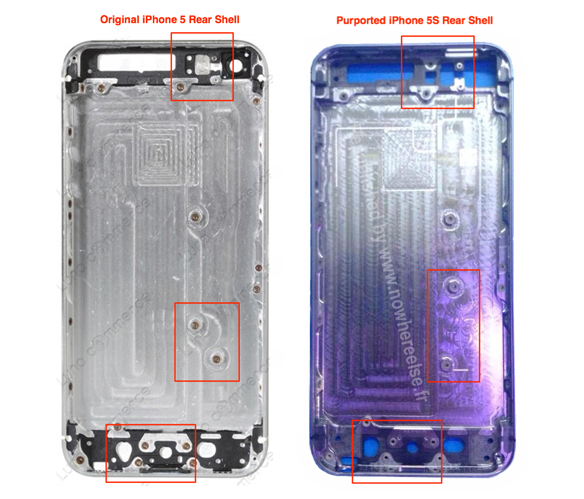 Leaked iPhone 5S Back Panel Suggests Changes to Camera, Home Button? [Photos]