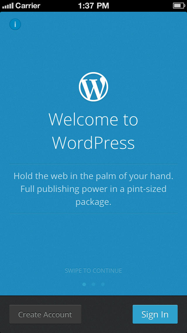 WordPress App Gets New Native Reader, New Account System