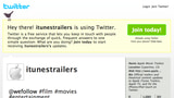 Follow Apple Trailer Updates On Twitter