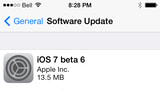 Apple Releases iOS 7 Beta 6 to Developers [Download]