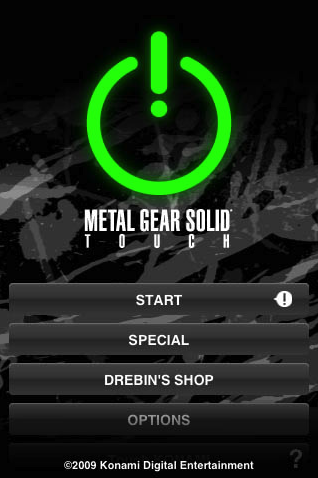 Metal Gear Solid Touch for iPhone Now Available
