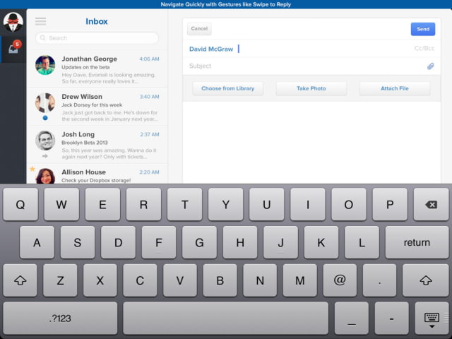 Evomail Adds Support for Aliases