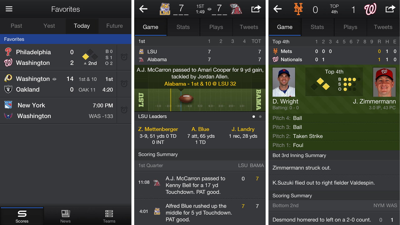 Yahoo! Sports App Gets MMA Coverage, WNBA Scores, More - iClarified