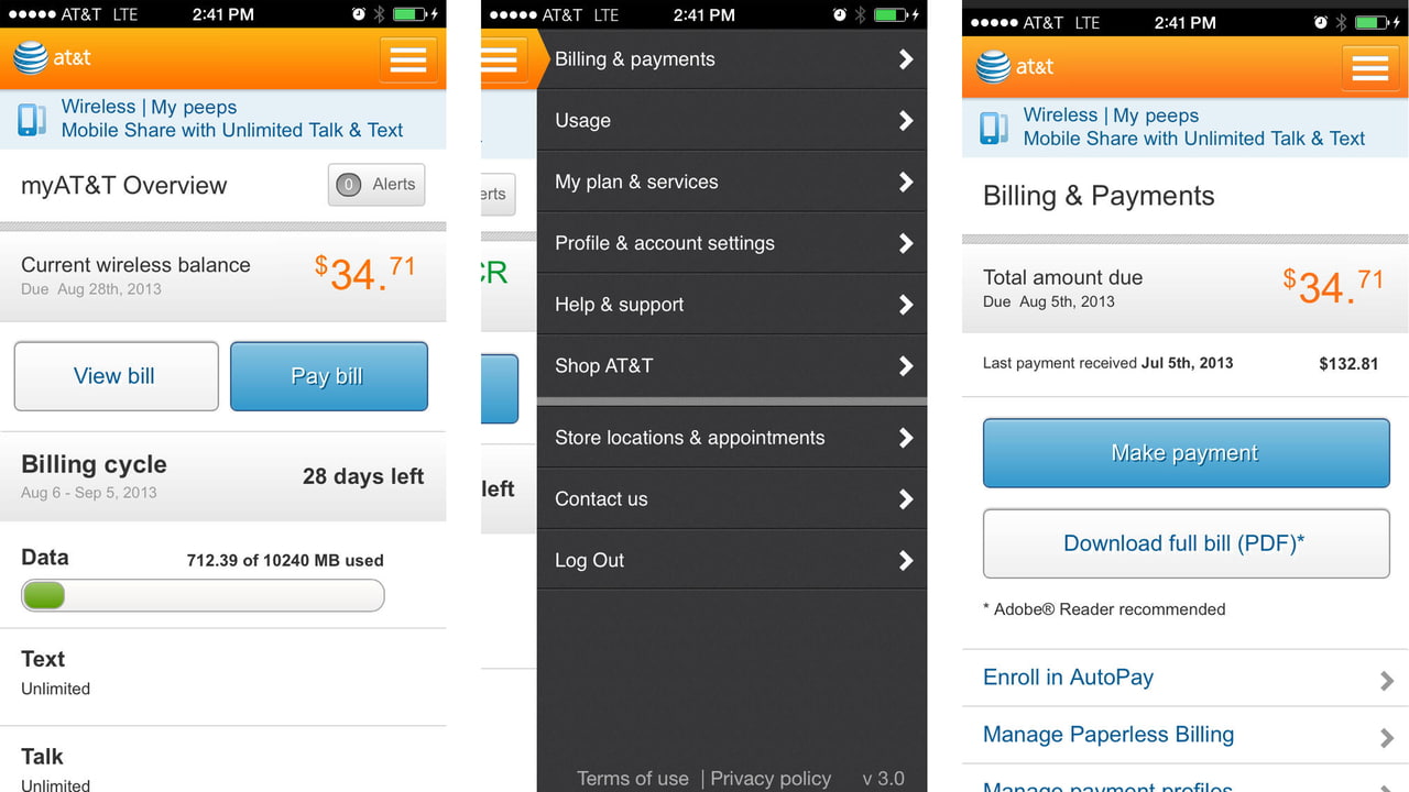 MyAT&T for iPhone Completely Revamped, Brings Updated Interface and New ...