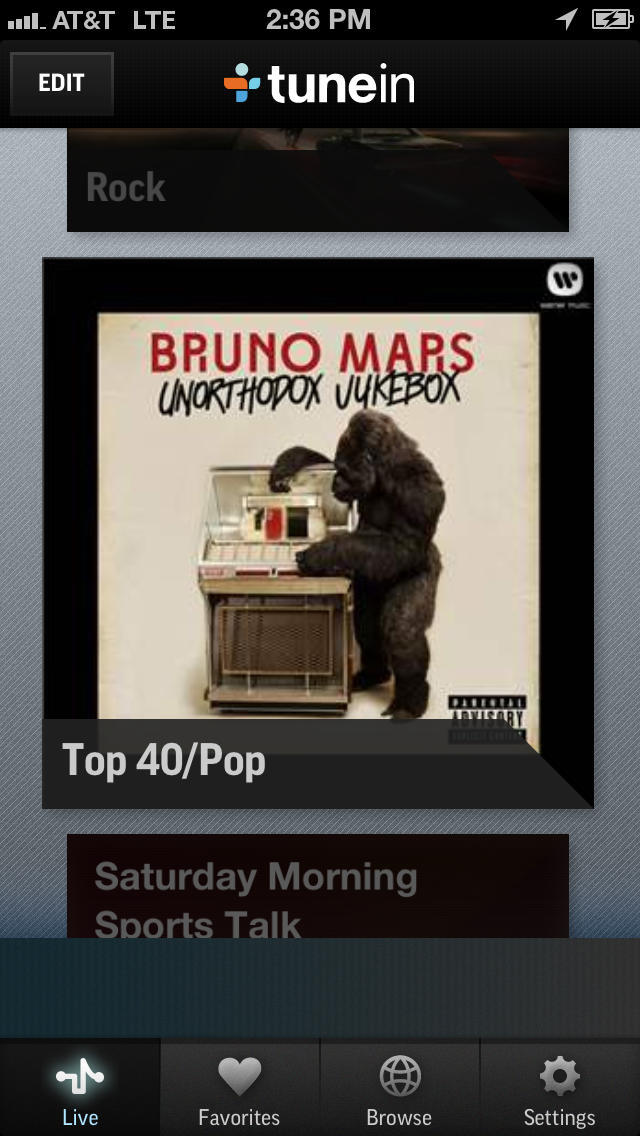 TuneIn Radio App Gets Enhanced Now Playing Experience