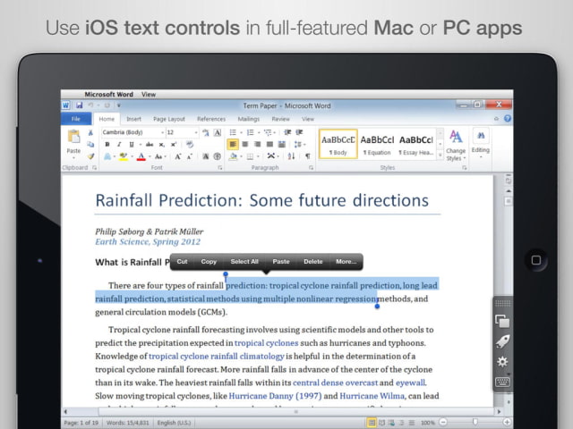 Parallels Access Lets You Use Your Mac and Windows Applications on the iPad