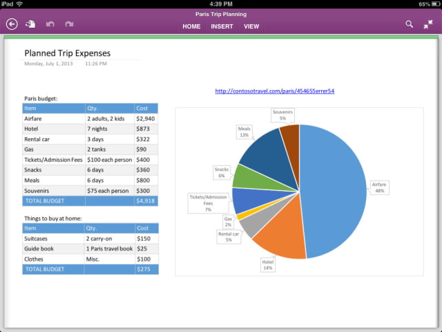 Microsoft Updates OneNote for iPad and iPhone