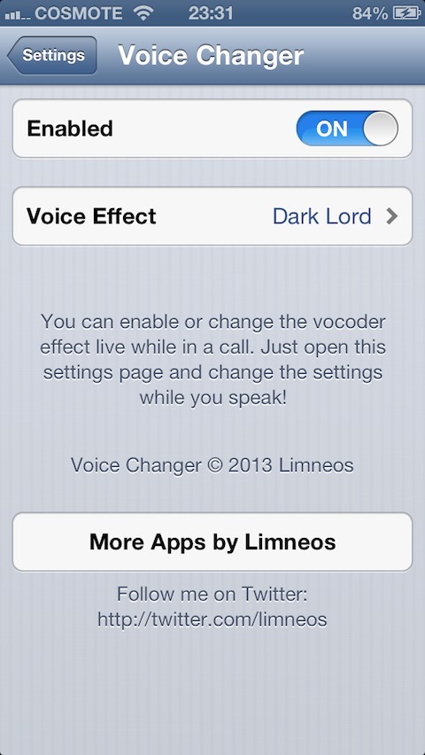 VoiceChanger Tweak Lets You Change Your Voice Live While In a Call [Video]