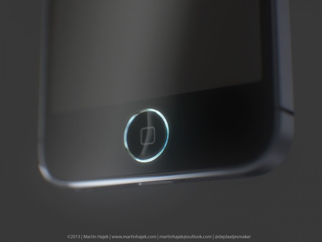 Designer Creates Mock Up of iPhone 5S Home Button Based On Leaked Packaging [Photos]